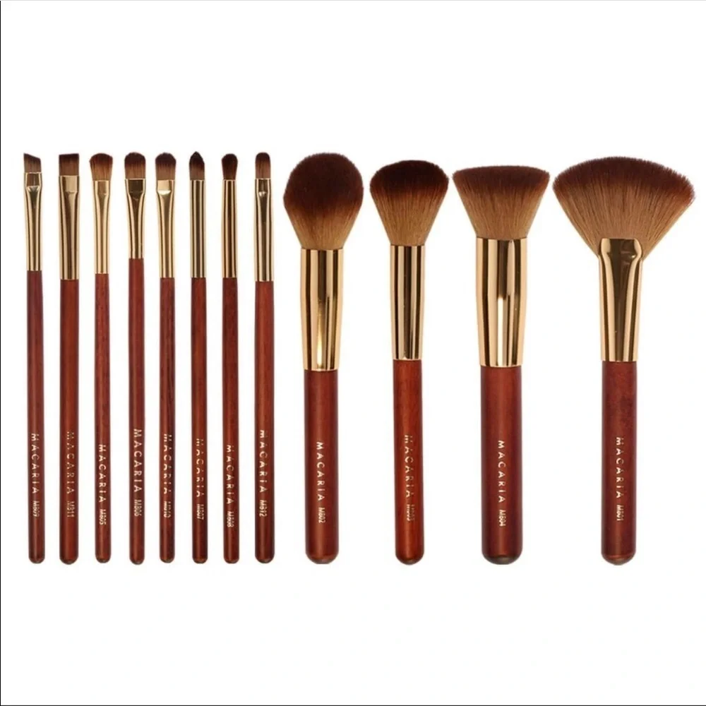 12 Brush Set -Face/Eyes